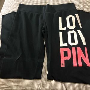 Boyfriend Sweatpants VS Pink
